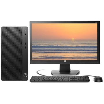 图片 惠普(HP) HP 288 Pro G5 MT Business PC-P901100005A 台式计算机i3-9100/4GB/1TB/集显/中标麒麟V7.0/21.5寸/三年保修